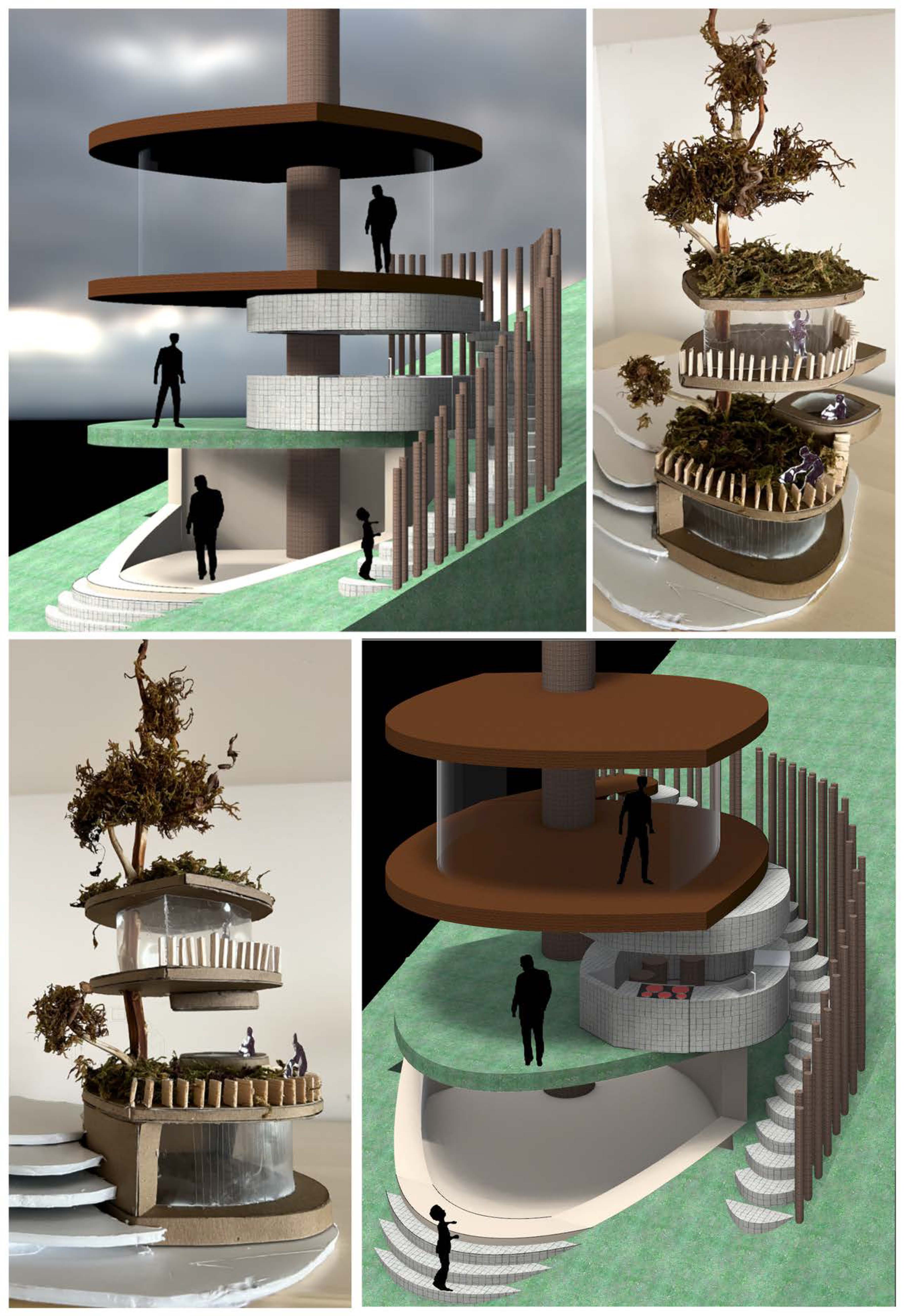Cascadia Haven Model Board